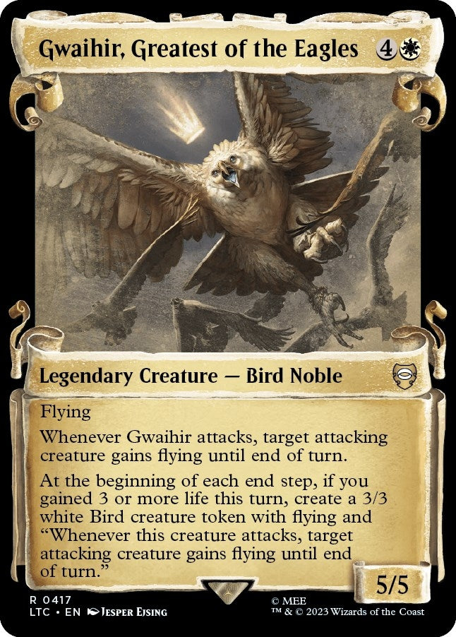 Image for Gwaihir, Greatest of the Eagles (Showcase Scrolls) (417) [Commander: The Lord of the Rings: Tales of Middle-earth]