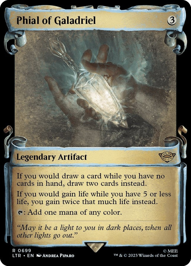 Image for Phial of Galadriel (Showcase Scrolls) (699) [Universes Beyond: The Lord of the Rings: Tales of Middle-earth]