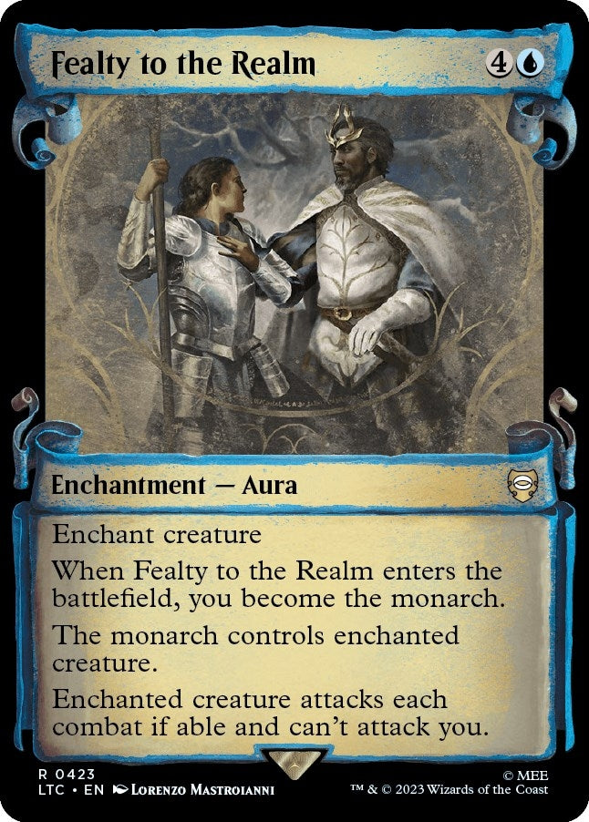 Image for Fealty to the Realm (Showcase Scrolls) (423) [Commander: The Lord of the Rings: Tales of Middle-earth]