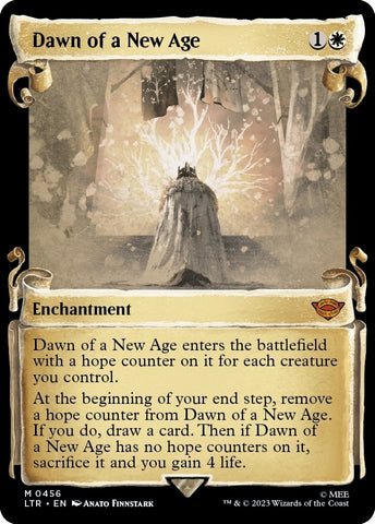 Image for Dawn of a New Age (Showcase Scrolls) (456) [Universes Beyond: The Lord of the Rings: Tales of Middle-earth]