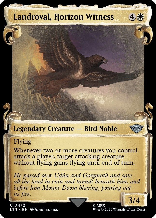 Image for Landroval, Horizon Witness (Showcase Scrolls) (472) [Universes Beyond: The Lord of the Rings: Tales of Middle-earth]