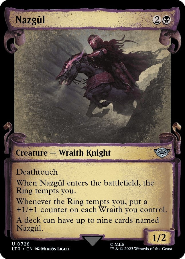 Image for Nazgul (0728) (Showcase Scrolls) (728) [Universes Beyond: The Lord of the Rings: Tales of Middle-earth]