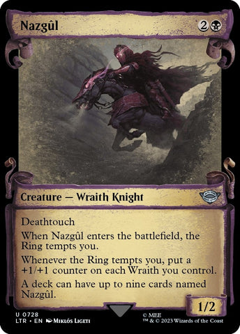 Image for Nazgul (0728) (Showcase Scrolls) (728) [Universes Beyond: The Lord of the Rings: Tales of Middle-earth]