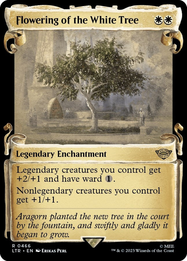 Image for Flowering of the White Tree (Showcase Scrolls) (466) [Universes Beyond: The Lord of the Rings: Tales of Middle-earth]