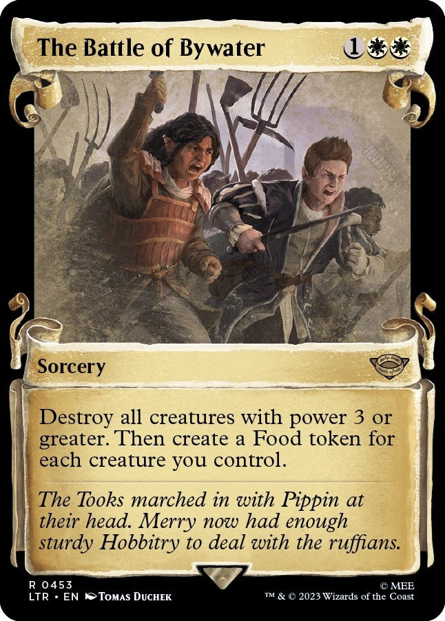 Image for The Battle of Bywater (Showcase Scrolls) (453) [Universes Beyond: The Lord of the Rings: Tales of Middle-earth]