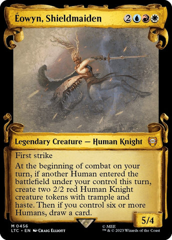 Image for Eowyn, Shieldmaiden (Showcase Scrolls) (456) [Commander: The Lord of the Rings: Tales of Middle-earth]