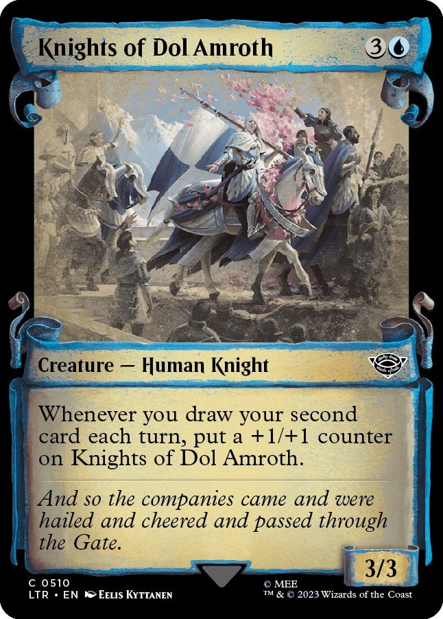 Image for Knights of Dol Amroth (Showcase Scrolls) (510) [Universes Beyond: The Lord of the Rings: Tales of Middle-earth]