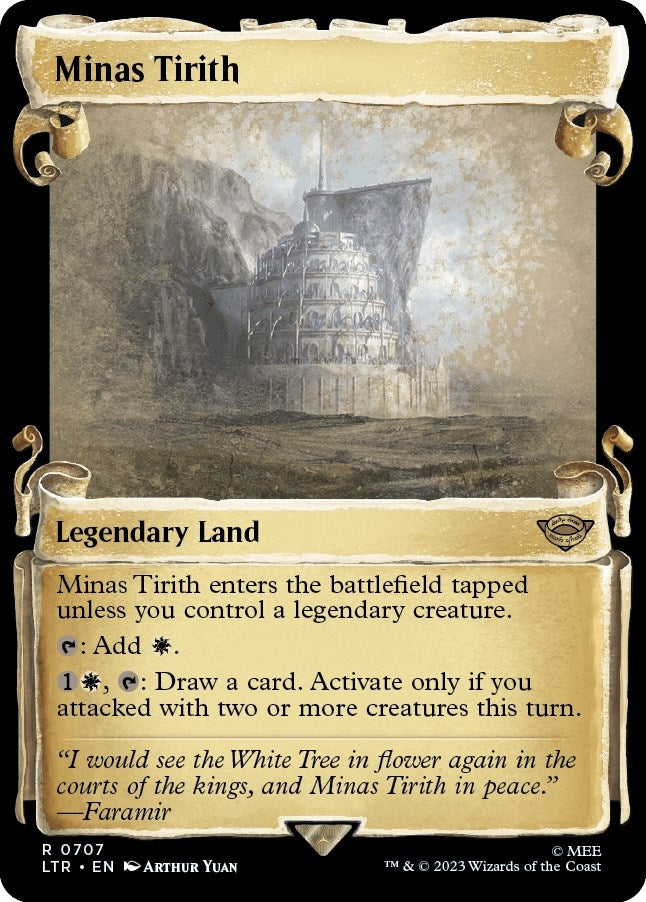 Image for Minas Tirith (Showcase Scrolls) (707) [Universes Beyond: The Lord of the Rings: Tales of Middle-earth]