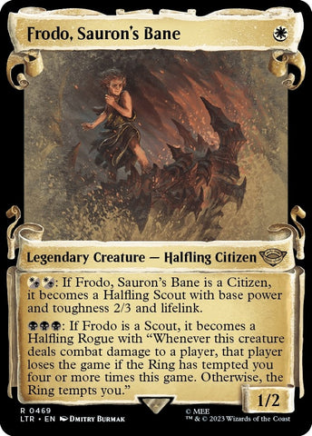 Image for Frodo, Sauron's Bane (Showcase Scrolls) (469) [Universes Beyond: The Lord of the Rings: Tales of Middle-earth]