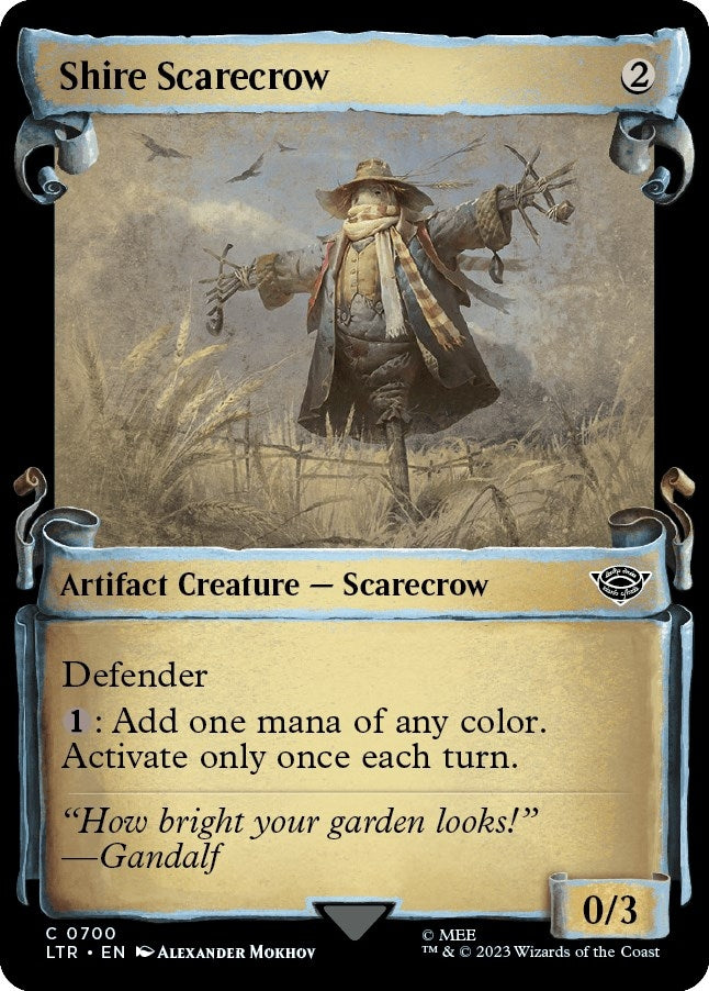 Image for Shire Scarecrow (Showcase Scrolls) (700) [Universes Beyond: The Lord of the Rings: Tales of Middle-earth]