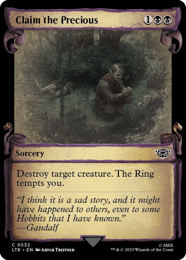 Image for Claim the Precious (Showcase Scrolls) (532) [Universes Beyond: The Lord of the Rings: Tales of Middle-earth]