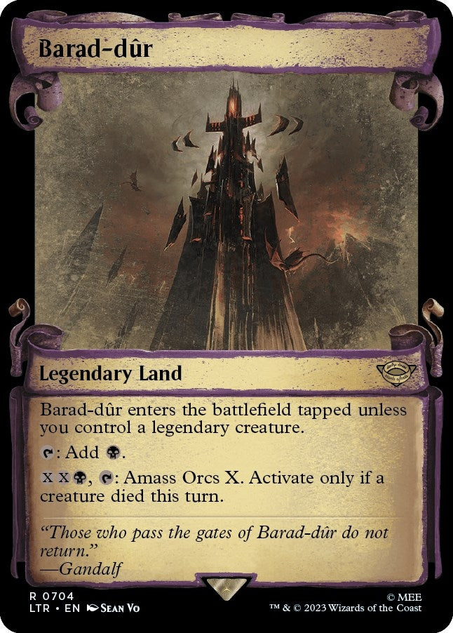 Image for Barad-dur (Showcase Scrolls) (704) [Universes Beyond: The Lord of the Rings: Tales of Middle-earth]