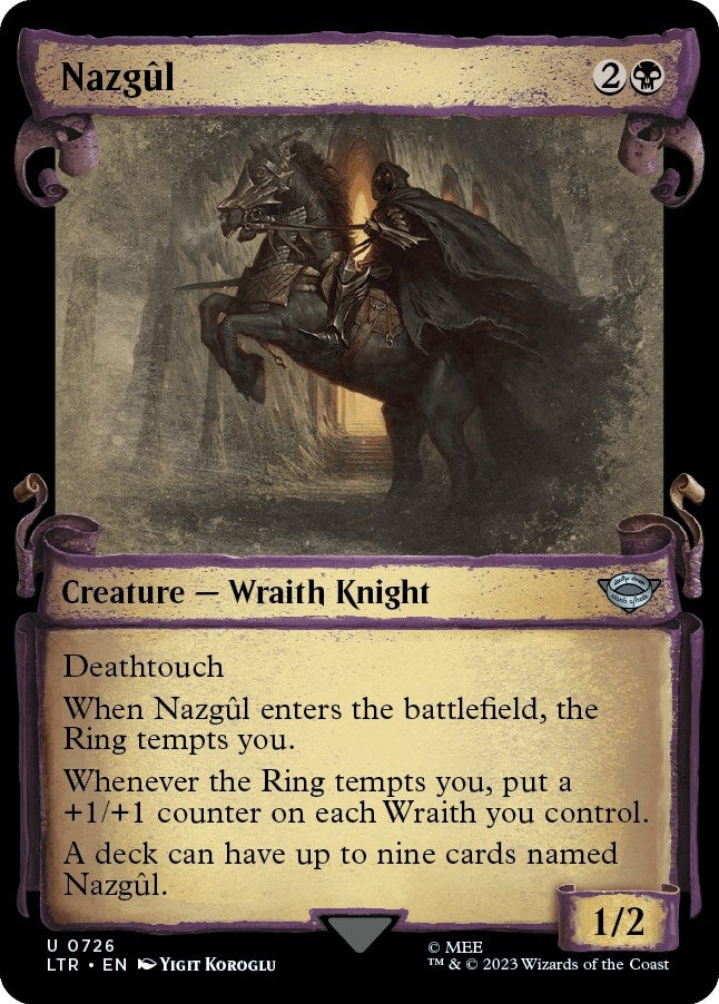 Image for Nazgul (0726) (Showcase Scrolls) (726) [Universes Beyond: The Lord of the Rings: Tales of Middle-earth]
