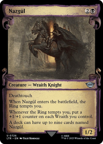 Image for Nazgul (0726) (Showcase Scrolls) (726) [Universes Beyond: The Lord of the Rings: Tales of Middle-earth]