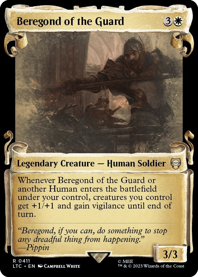 Image for Beregond of the Guard (Showcase Scrolls) (411) [Commander: The Lord of the Rings: Tales of Middle-earth]