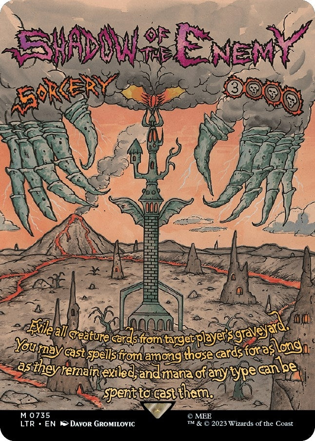Image for Shadow of the Enemy (Borderless Poster) (735) [Universes Beyond: The Lord of the Rings: Tales of Middle-earth]