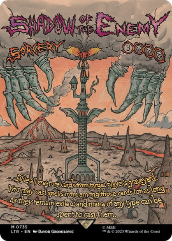 Image for Shadow of the Enemy (Borderless Poster) (735) [Universes Beyond: The Lord of the Rings: Tales of Middle-earth]