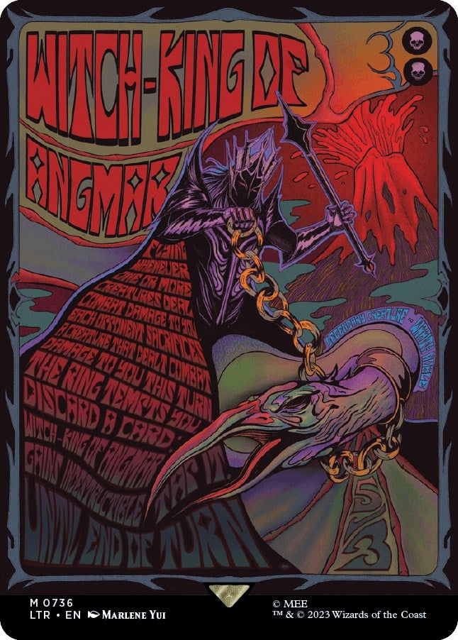 Image for Witch-king of Angmar (Borderless Poster) (736) [Universes Beyond: The Lord of the Rings: Tales of Middle-earth]