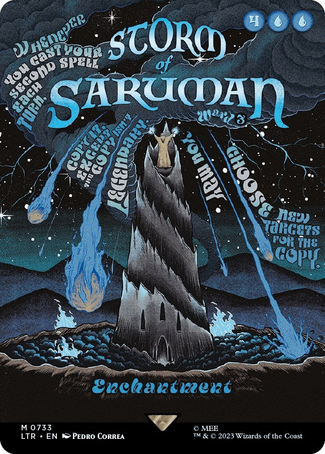 Image for Storm of Saruman (Borderless Poster) (733) [Universes Beyond: The Lord of the Rings: Tales of Middle-earth]