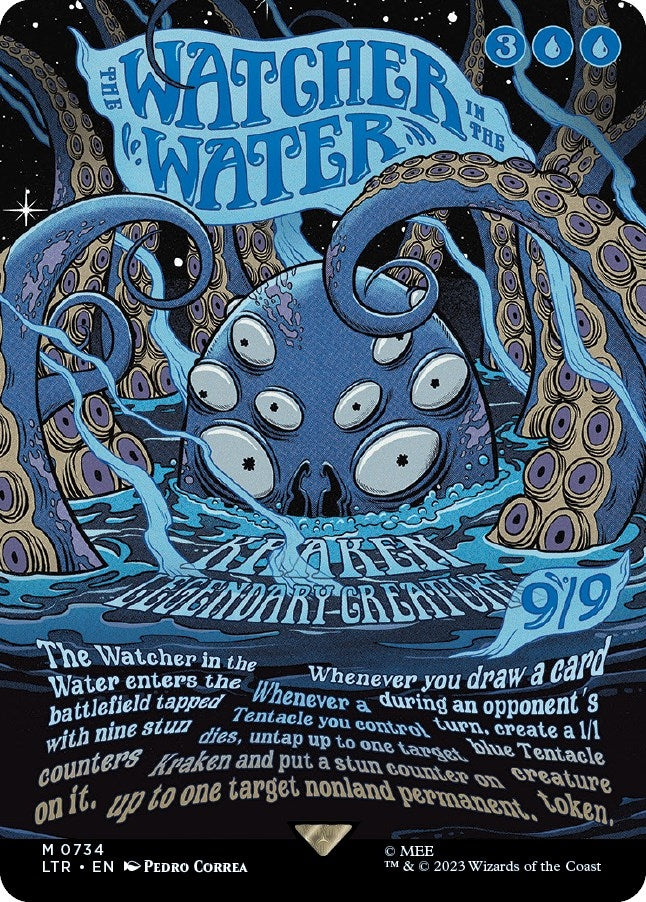 Image for The Watcher in the Water (Borderless Poster) (734) [Universes Beyond: The Lord of the Rings: Tales of Middle-earth]