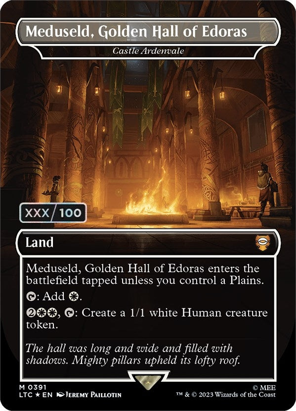Image for Meduseld, Golden Hall of Edoras - Castle Ardenvale (Serial Numbered) (391) [Commander: The Lord of the Rings: Tales of Middle-earth]