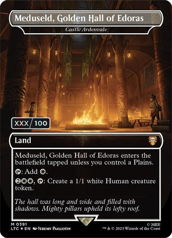 Image for Meduseld, Golden Hall of Edoras - Castle Ardenvale (Serial Numbered) (391) [Commander: The Lord of the Rings: Tales of Middle-earth]