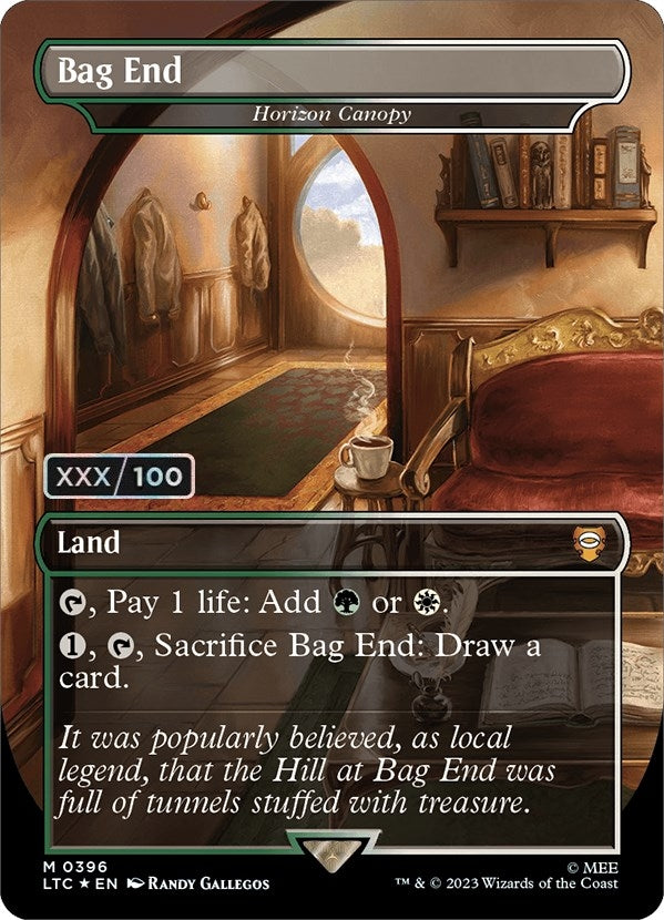 Bag End - Horizon Canopy (Serial Numbered) (396) [Commander: The Lord of the Rings: Tales of Middle-earth]