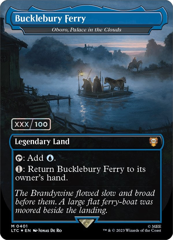 Image for Bucklebury Ferry - Oboro, Palace in the Clouds (Serial Numbered) (401) [Commander: The Lord of the Rings: Tales of Middle-earth]