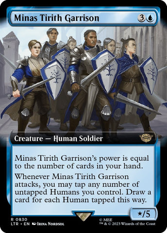 Image for Minas Tirith Garrison (Extended Art) (830) [Universes Beyond: The Lord of the Rings: Tales of Middle-earth]