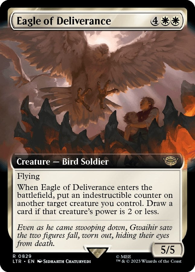 Image for Eagle of Deliverance (Extended Art) (829) [Universes Beyond: The Lord of the Rings: Tales of Middle-earth]