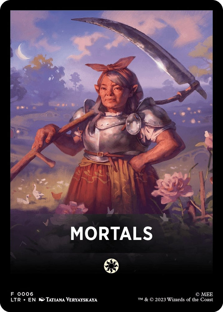 Image for Mortals Theme Card (6) [Universes Beyond: The Lord of the Rings: Tales of Middle-earth]