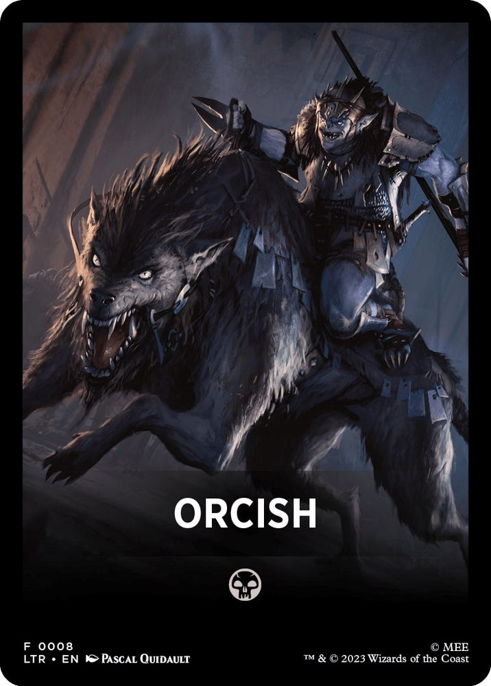 Image for Orcish Theme Card (8) [Universes Beyond: The Lord of the Rings: Tales of Middle-earth]