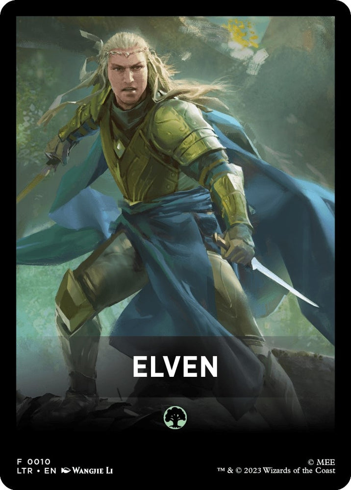 Image for Elven Theme Card (10) [Universes Beyond: The Lord of the Rings: Tales of Middle-earth]