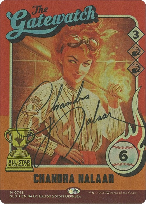 Image for Chandra Nalaar (748) (Autographed) (748) [Secret Lair Drop Series]