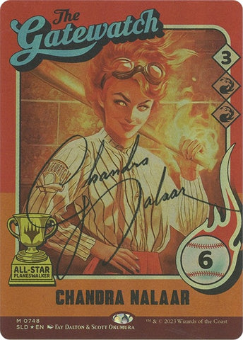 Image for Chandra Nalaar (748) (Autographed) (748) [Secret Lair Drop Series]
