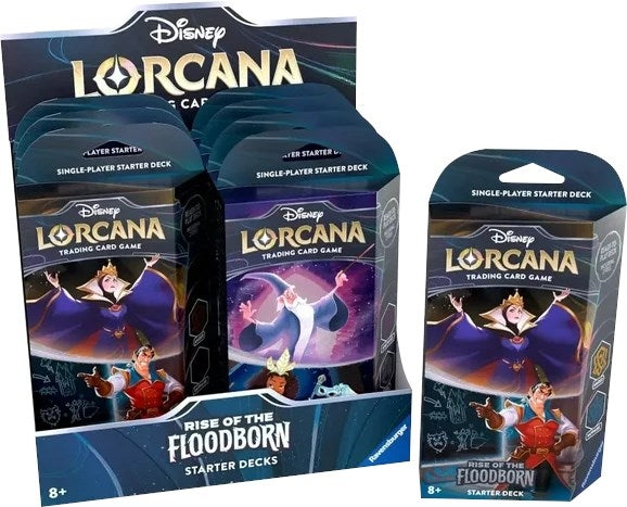 Image for Disney Lorcana: Rise of the Floodborn Starter Deck Display [Rise of the Floodborn]