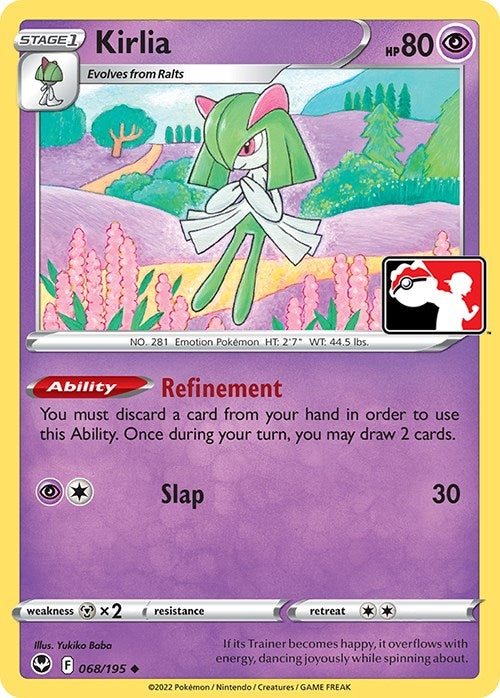 Image for Kirlia (068/195) [Prize Pack Series Cards]