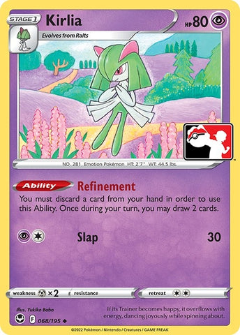Image for Kirlia (068/195) [Prize Pack Series Cards]