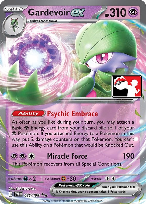Image for Gardevoir ex (086/198) [Prize Pack Series Cards]