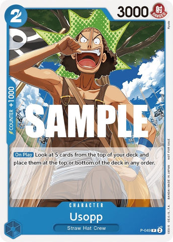 Image for Usopp (Sealed Battle Kit Vol. 1) (P-049) - One Piece Card Game