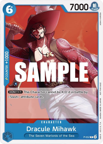 Dracule Mihawk (Sealed Battle Kit Vol. 1) (P-052) (One Piece Promotion Cards)
