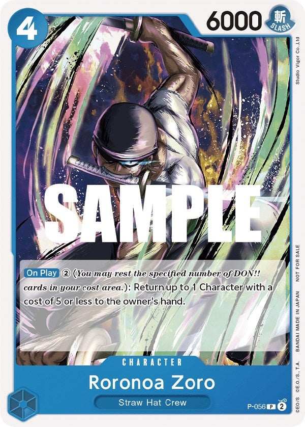 Image for Roronoa Zoro (Sealed Battle Kit Vol. 1) (P-056) - One Piece Card Game