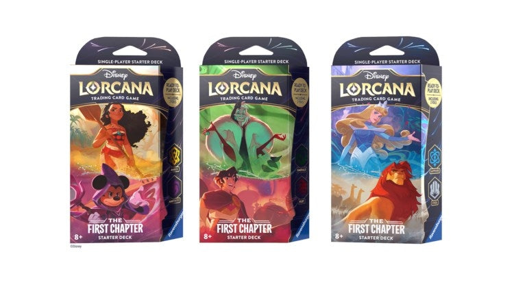 Image for Disney Lorcana: The First Chapter Starter Deck [Set of 3] [The First Chapter]