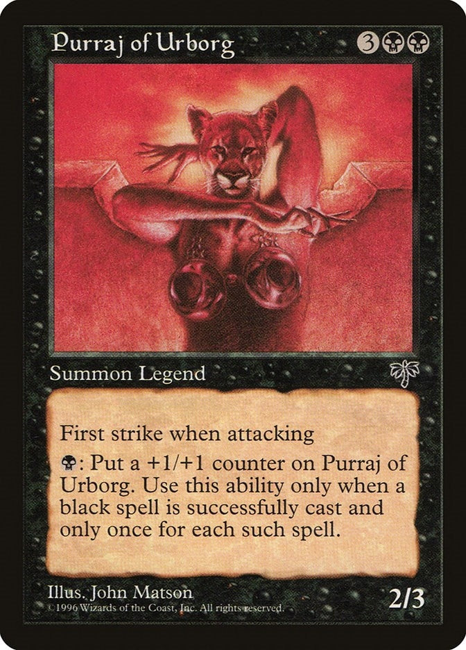 Image for Purraj of Urborg [Mirage]