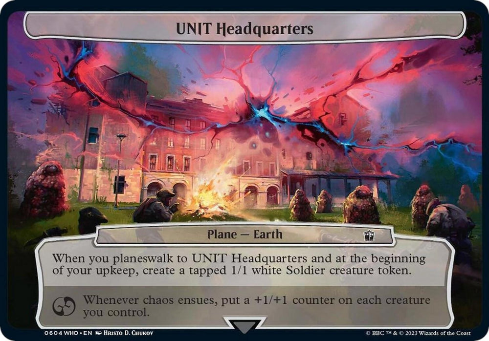 Image for UNIT Headquarters (604) [Planechase: Universes Beyond: Doctor Who]