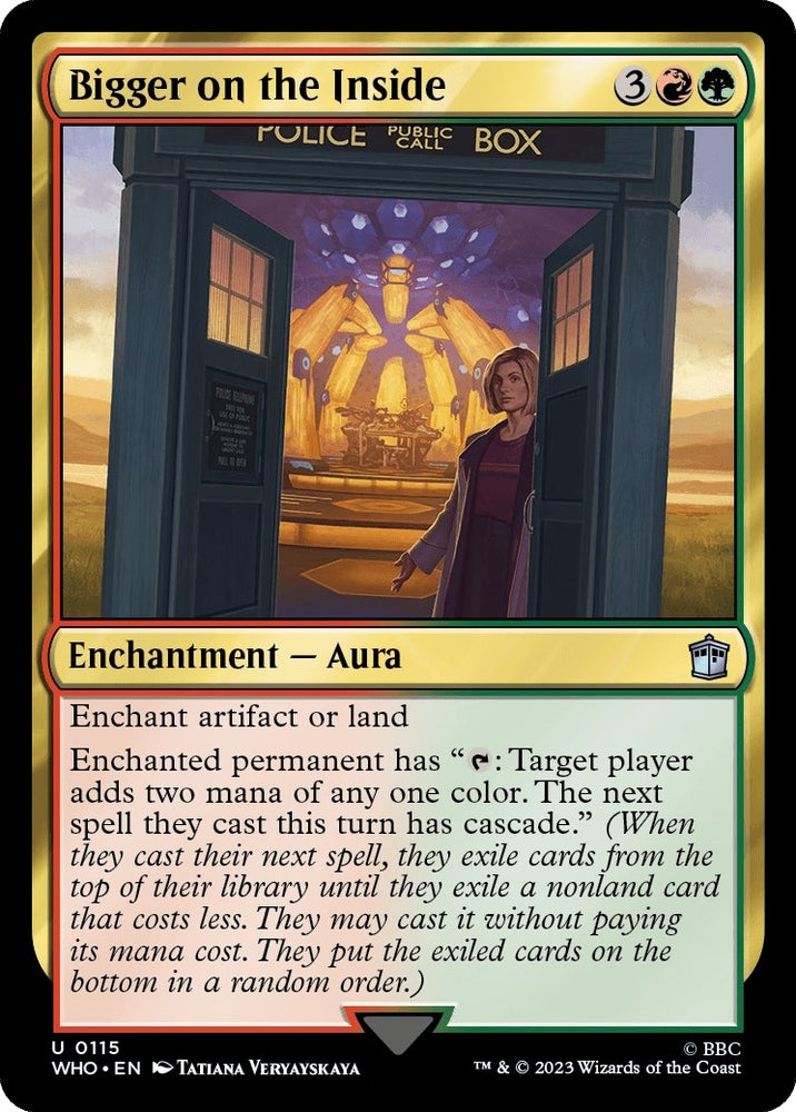 Image for Bigger on the Inside (115) [Universes Beyond: Doctor Who]