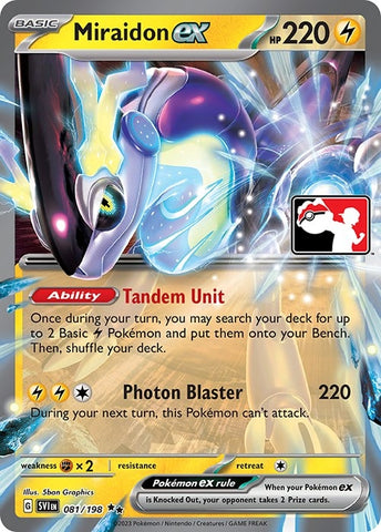 Image for Miraidon ex (081/198) [Prize Pack Series Cards]