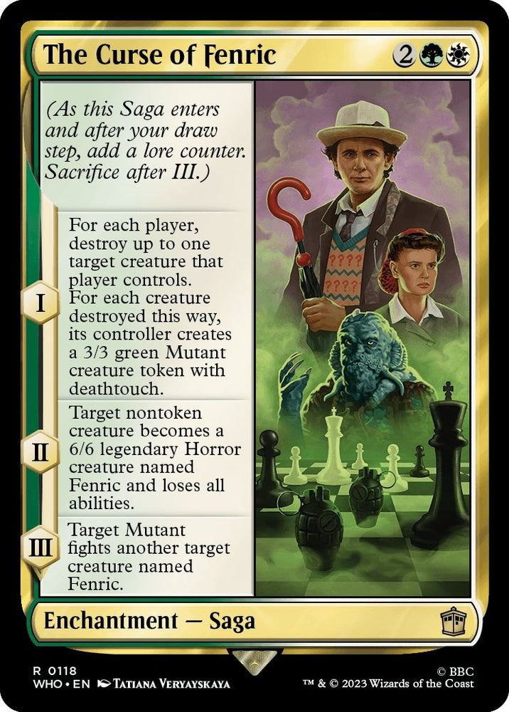 Image for The Curse of Fenric (118) - Magic: The Gathering