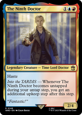 Image for The Ninth Doctor (148) [Universes Beyond: Doctor Who]