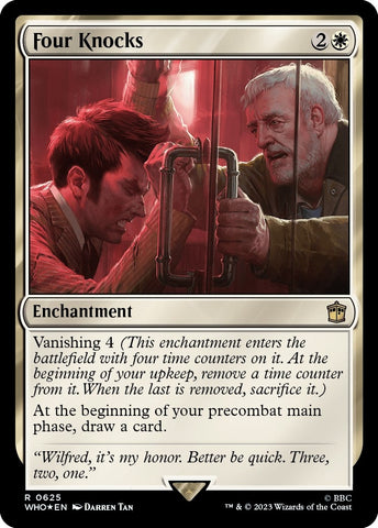 Image for Four Knocks (Surge Foil) (625) [Universes Beyond: Doctor Who]